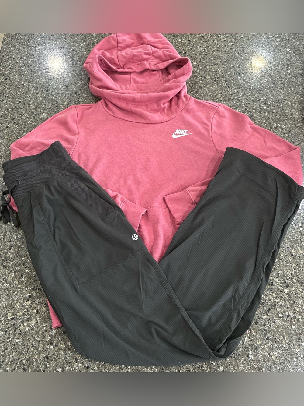 Womens LULULEMON/NIKE Dance Studio Pants & Sweatshirt, sz 0